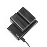 NP-F750 Battery 2 Packs with Battery Charger